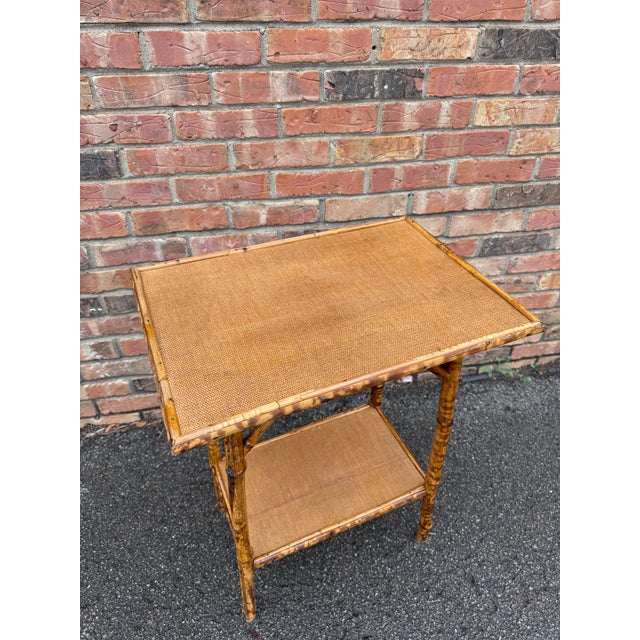 19th Century English Bamboo Table For Sale In Nashville - Image 6 of 7
