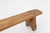 Rustic Low Bench in Wood, France, 1850s For Sale - Image 6 of 11