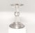 Pair of Art Deco large silver plated candlesticks. Stamped 'Made in England'. Circa 1930. The candlesticks have a good...