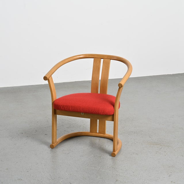 1960s Beech Armchairs by Isamu Kenmochi, 1960s, Set of 2 For Sale - Image 5 of 18