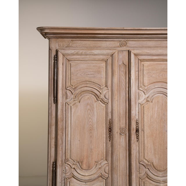 Early 19th Century Louis XIV Oak Armoire, Baroque Style, France, Circa 1820 For Sale - Image 5 of 14