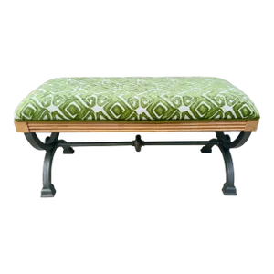 Late 20th Century Vintage Lane Upholstered Bench