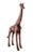 Antique Copper Finish Metal Giraffe Sculpture For Sale - Image 9 of 10