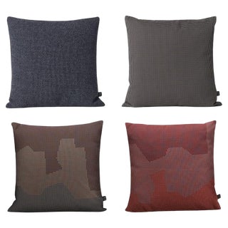 Square Cushions by Warm Nordic, Set of 4 For Sale