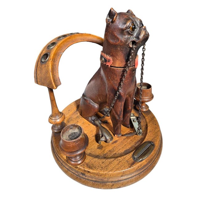 Antique French Tobacco Pipe Stand, 1890 For Sale - Image 7 of 18