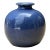 Vintage Glazed Ceramic Vase For Sale