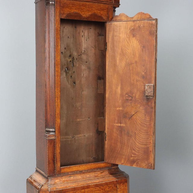 Pendulum Clock in Oak For Sale - Image 9 of 14