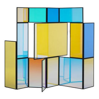 And a and Be and Not Paravent Sculpture by Camilla Richter For Sale