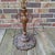 Mid Century Modern Gothic Iron Bridge Arm and Urn Floor Lamp For Sale - Image 10 of 18