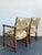 Mid 20th Century Vintage Twisted Wood Dorothy Draper Upholstered Barley Twist Armchairs For Sale - Image 5 of 18