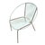 Mid-Century Modern Mid 20th Century Iron and Rubber Cord Loop Outdoor/Patio Chair by Salterini, Pair, Attributed For Sale - Image 3 of 7