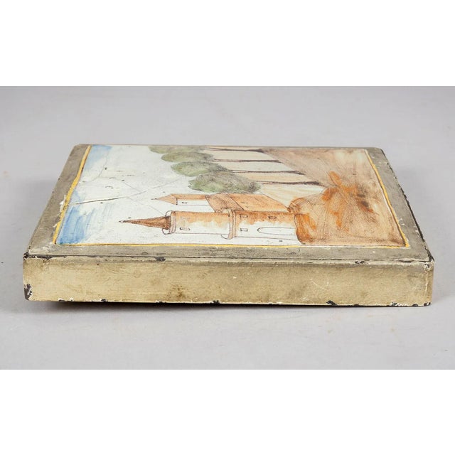 Traditional 18th Century Lead Tile, Talavera Spain For Sale - Image 3 of 6