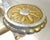 1960s Hollywood Regency Italian Silver and Gold Leaf Carved Wood and Glass Coffee Table For Sale - Image 9 of 15