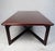 Brown Mid-Century Modern Rosewood "X" Base Coffee Table For Sale - Image 8 of 12