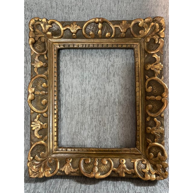 Wood 18th Century French Giltwood Frame For Sale - Image 7 of 8