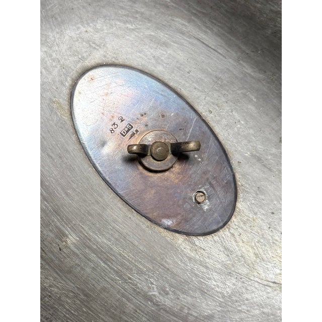 Huge Antique Sheffield English Silver Plate Food Dome Cloche For Sale In Los Angeles - Image 6 of 6