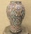 2000 - 2009 Tall Hand Painted Moroccan Resin and Metal Inlay Vase / Urn For Sale - Image 5 of 6