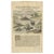 River Crossing by Indigenous People with Rafts and Canoes, 1594, Paper For Sale - Image 9 of 9