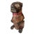 Majolica Pug Dog Pitcher, C1880-1900 For Sale