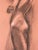 Drawing/Sketching Materials Vintage Original Drawing of a Standing Nude Woman by Barbara Dahlin For Sale - Image 7 of 9
