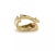 Late 20th Century Cartier Neptune Double C Basket Weave 18k Yellow Gold Earrings With Paper - 2 Pieces For Sale - Image 5 of 7