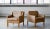 Tan Børge Mogensen Style Lounge Chairs Model 2207 in Natural Patinated Leather- Set of 2 For Sale - Image 8 of 10