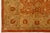 Textile 10 X 14 Modern Tabriz Indian Wool Rug in Rust by Apadana For Sale - Image 7 of 10