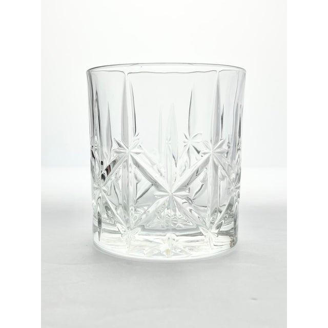 2010s Waterford (Marquis) Sparkle” 5 Crystal Double Old Fashioned Glasses For Sale - Image 5 of 8