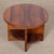 20th Century Round Coffee Table in Walnut and Rosewood For Sale - Image 5 of 6