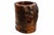 Antique Whole Root Solid Wood Brush Pot Vase Jar 15.75 Lb For Sale - Image 11 of 17