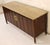 Hollywood Regency Mid 20th Century Travertine Topped Walnut Credenza in the Hollywood Regency Style For Sale - Image 3 of 16