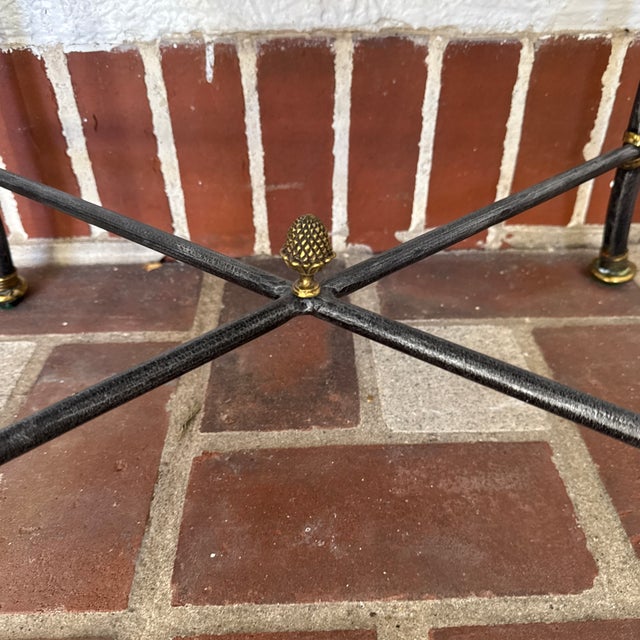 Contemporary 1980s Maitland Smith Box on Stand Side Table With Lions For Sale - Image 3 of 11