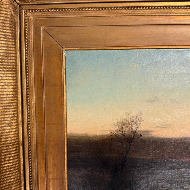 Late 19th Century Antique 19th Century Landscape Attr. Alexander Helwig Wyant For Sale - Image 5 of 8