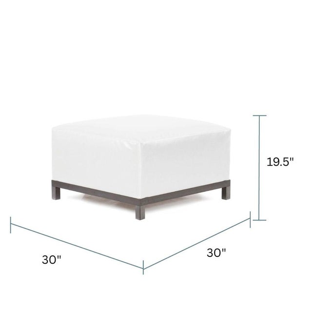 Kenneth Ludwig Chicago Axis Ottoman Base & Titanium Frame For Sale - Image 4 of 4