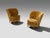 Finnish Mid-Century Modern, Lounge Chairs, Damask, Beech, Finland, 1950s Pair of organic form easy chairs in the manner of...