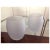 1960s 1960s Mid-Century Modern Frosted "Ghost" Lowball Glasses- Set of 7 For Sale - Image 5 of 6