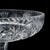 Vintage Pedestal Fruit Bowl, English, Cut Glass, Presentation Display Dish, 1960 For Sale - Image 10 of 12