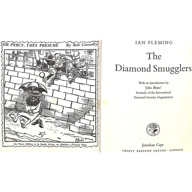 Paper "The Diamond Smugglers" 1957 Fleming, Ian For Sale - Image 7 of 11