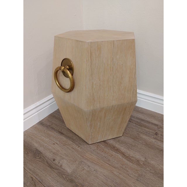 Ambella Home Hexagon Accent Table Chairish