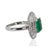 Late 20th Century Emerald Ballerina Ring, Size 5 For Sale - Image 4 of 5