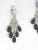 1990s Robert Sorrell Vintage Faux Diamond Amethyst Briolettes Chandelier Earrings - 2 Pieces For Sale In West Palm - Image 6 of 8