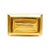 Vintage 18K yellow gold FINESTRA architectural cocktail ring, featuring a design inspired by the architecture of the...
