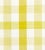 The House of Scalamandré Westport Linen Plaid Fabric, Citron For Sale