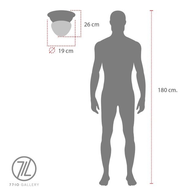 1930s 1930s Art Deco Ceiling Light - a Pair For Sale - Image 5 of 5