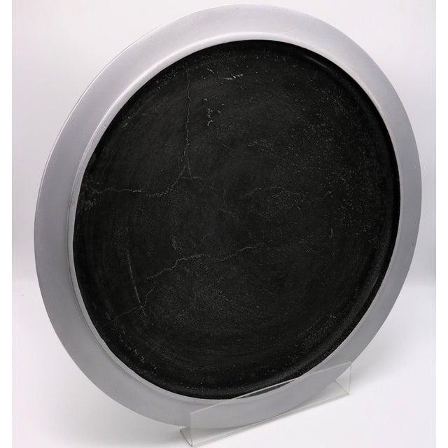 1970s 1970s Modernist Round Tray by Lorenzo Burchiellaro For Sale - Image 5 of 5