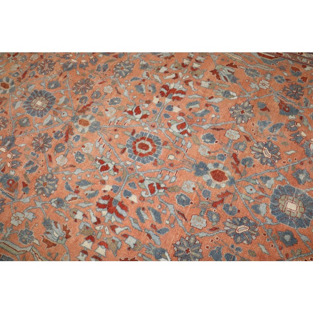 Textile Antique Persian Lilihan - 9'1" x 11'9" For Sale - Image 7 of 11