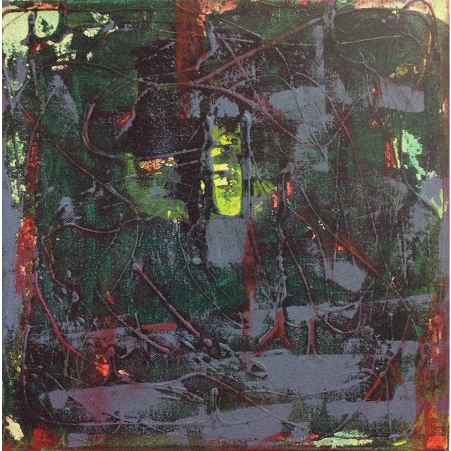 “Matrix Rewire” Original Canvas Painting by Stephen Stilgenbauer For Sale