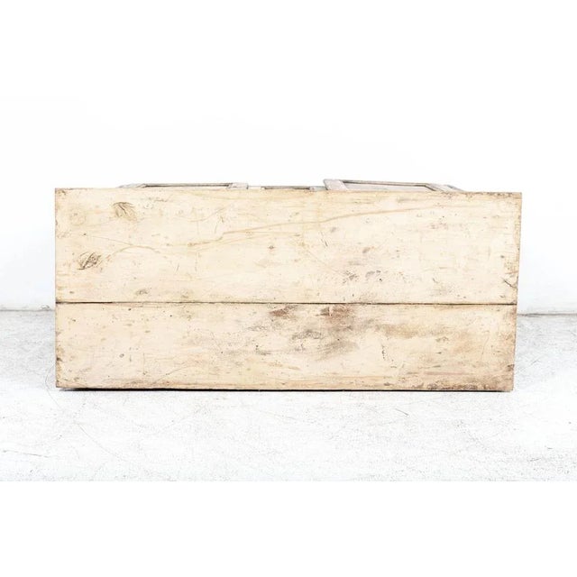 Antique French Provincial Buffet in Painted Fruitwood For Sale - Image 10 of 18