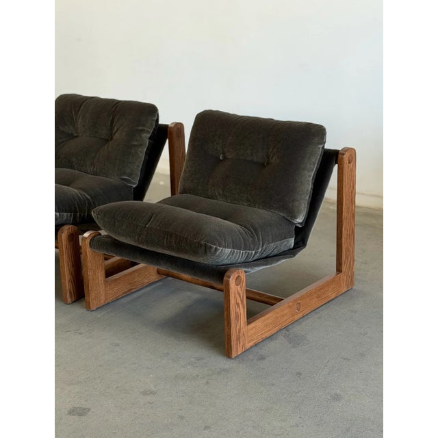 Made to Order Fionda Lounge Chairs - Pair For Sale - Image 11 of 18