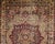 Textile 19th Century Kerman Lavar Rug, Hand-Knotted Wool, Floral Pattern. Red & Ivory, 4x6 For Sale - Image 7 of 14